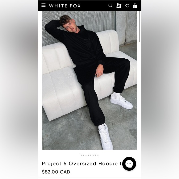 White Fox Project 5 Sweatset - Picture 3 of 3